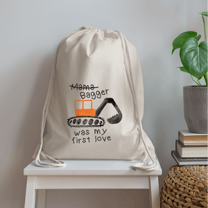 Bagger was my first love⎪Turnbeutel - Natur