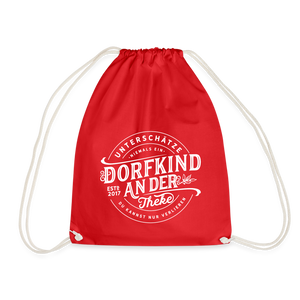 Theke / Turnbeutel - Rot