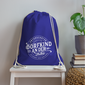 Theke / Turnbeutel - Königsblau