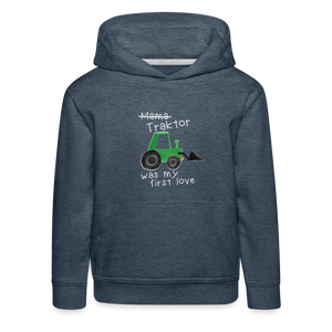 Traktor Spruch Kinder Pullover Dorfkind Baustelle