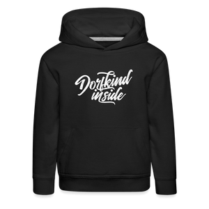 Dorfkind inside Kinder Hoodie  Pullover shwarz Jungs