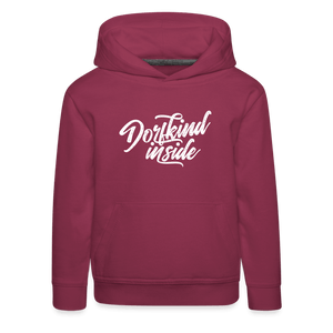 Dorfkind inside Kinder Hoodie  Pullover burgund