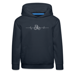 Traktor Hoodie für Kinder Traktorliebe navy