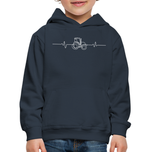 Traktor Pullover für Kinder Traktorliebe navy