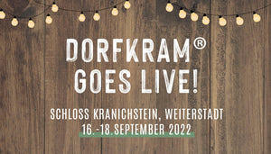 Dorfkram® Aussteller Künstlermarkt Schloss Kranichstein Landmarkt Dorfkind Landwirt Shirt