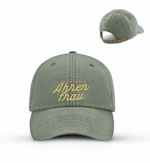 Damen Cap Landmädel für Landwirtin mit Spruch grün von Dorfkram® 