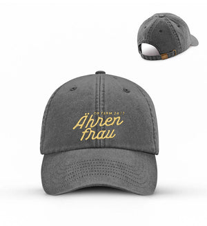 Damen Cap Landmädel für Landwirtin mit Spruch khaki von Dorfkram® 