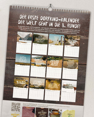 Monatskalender für Dorfkinder mit tollen Dorfkindmomenten 2027 - Dorfkram® 