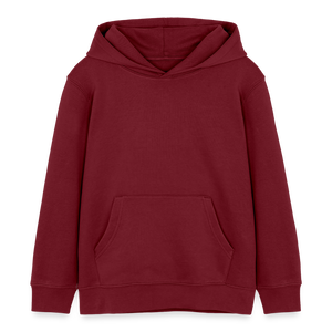 Mehr als ein Dorfkind kann ein Mensch nicht werden / Kinder Organic Hoodie - Burgunderrot