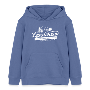 Landcrew - Dorfkind für immer / Kinder Organic Hoodie - Blau