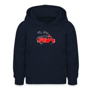Feuerwehrauto / Kinder Premium Hoodie - Navy