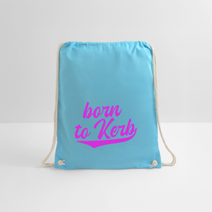 Born to Kerb / Turnbeutel - Aqua