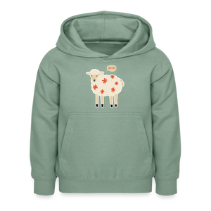 Schaf Mäh / Kinder Premium Hoodie - Graugrün