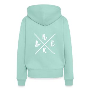 Kerb Badge / Damen Premium Hoodie - Mint 