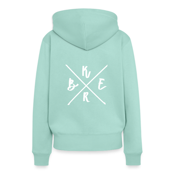Kerb Badge / Damen Premium Hoodie - Mint 