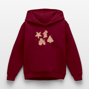 Weihnachtsplätzchen / Kinder Premium Hoodie - Bordeaux