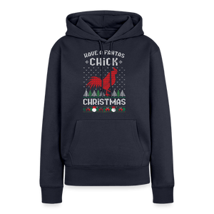 Ugly Christmas Sweater Damenhoodie Bauernhof - Hühner Dorf Landwirtschaft - Dorfkram®