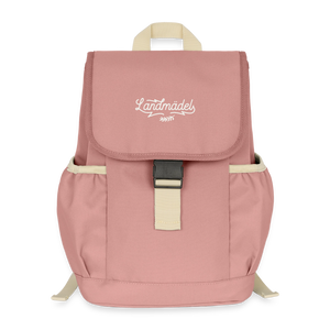 Landmädel / Kinder Recycelter Rucksack - Altrosa