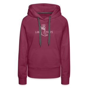 Landpumps Dorfpumps / Damen Premium Hoodie - Bordeaux