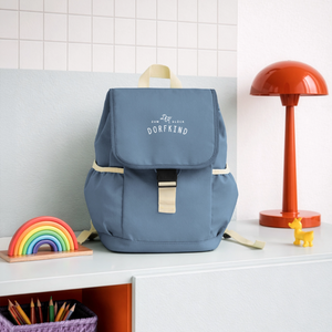 Kinder Recycelter Rucksack - Blaugrau