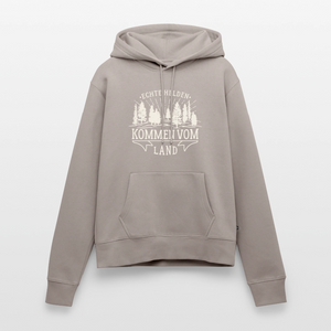 Echte Helden kommen vom Land / Damen Premium Hoodie - Taupe