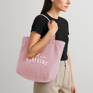 Vintage-Washed Shopper - Vintage Rosa