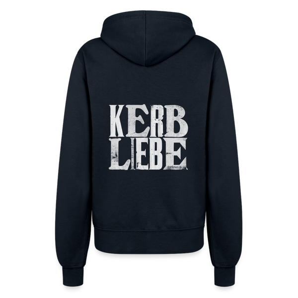 Kerb Liebe / Frauen Kapuzenjacke - Navy