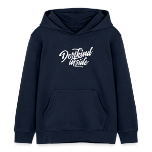 Dorfkind inside / Kinder Organic Hoodie - Navy