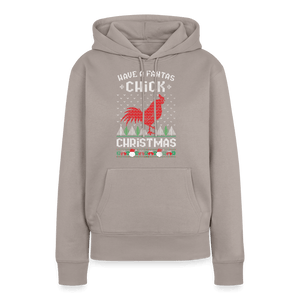 Ugly Christmas Sweater Damenhoodie Bauernhof - Hühner Dorf Landwirtschaft - Dorfkram®