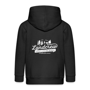 Landcrew / Dorfkind für immer / Kinder Premium Jacke - Schwarz