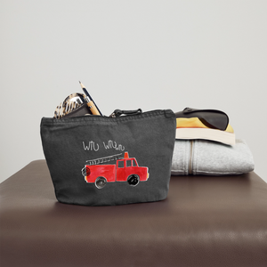 Federmäppchen für die Schule - Kindergarten - mit Feuerwehrauto - Kinderfeuerwehr Tasche