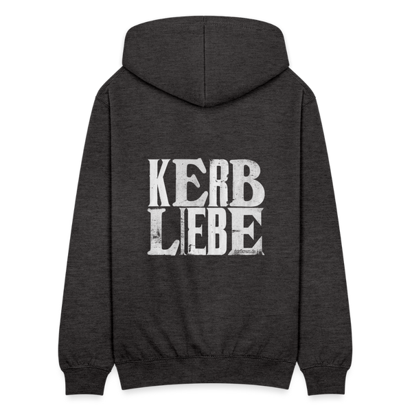 Kerb Liebe / Unisex Kapuzenjacke - Anthrazit