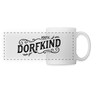 100% Dorfkind / Tasse - Weiß