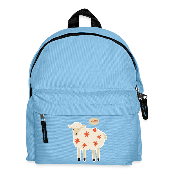 Schaf / Kinder Rucksack - Hellblau