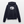 Weihnachtsmann fliegt mit Traktor über die Wälder / Damen Premium Hoodie - Navy