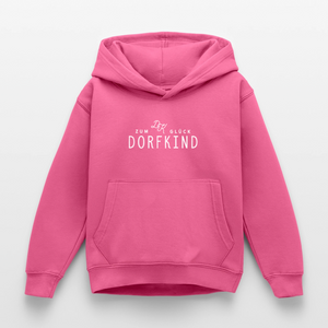 Zum Glück Dorfkind / Kinder Premium Hoodie - Pink