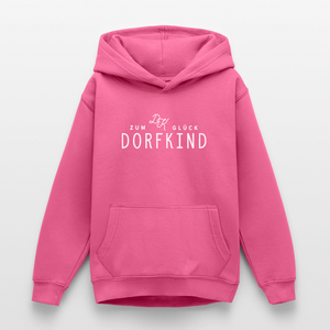 Zum Glück Dorfkind / Teenager Premium Hoodie - Pink