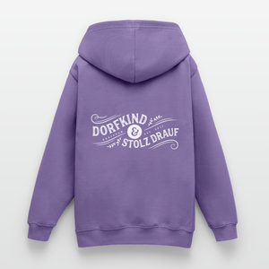 Dorfkind und stolz drauf / Teenager Premium Hoodie - Lavendel