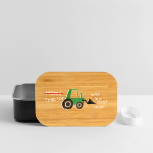 Brotdose zur Einschulung mit Traktor - witziges Motiv Bauernhof - Dorfkram®
