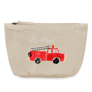 Federmäppchen für die Schule - Kindergarten - mit Feuerwehrauto - Kinderfeuerwehr Tasche