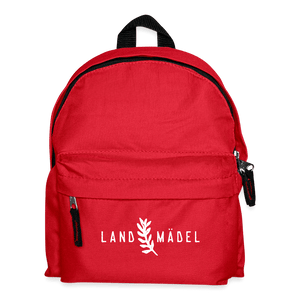 Landmädel / Kinder Rucksack - Rot