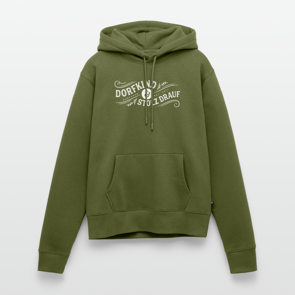 Dorfkind und stolz drauf / Damen Premium Hoodie - Khaki