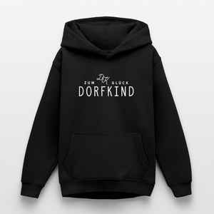Zum Glück Dorfkind / Teenager Premium Hoodie - Schwarz