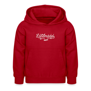 Landmädel / Kinder Premium Hoodie (Edition 2026) - Rot