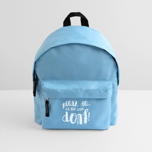 PLatz da / Kinder Rucksack - Hellblau