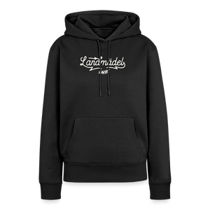 Landmädel / Damen Premium Hoodie - Sonderedition - Schwarz