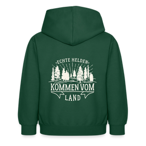 Karins Kinderhoodie - Flaschengrün