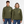 Getreide WEizen Ähre / Unisex Sherpajacke - Khaki