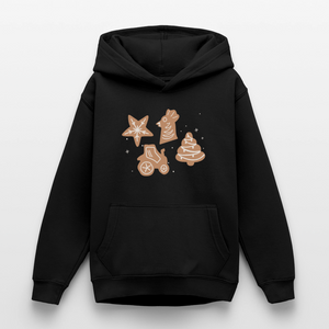 Weihnachtsplätzchen Bauernhof / Teenager Premium Hoodie - Schwarz