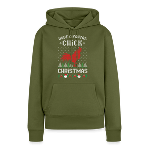 Ugly Christmas Sweater Damenhoodie Bauernhof - Hühner Dorf Landwirtschaft - Dorfkram®